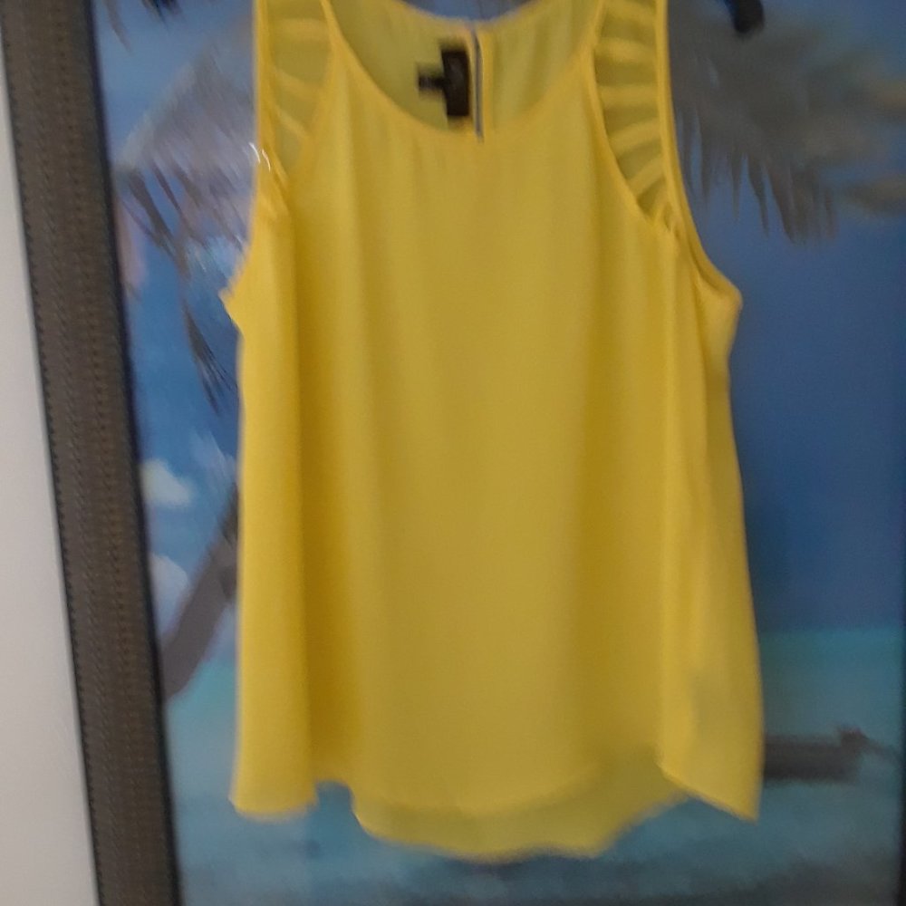 Bright Yellow BCX Top